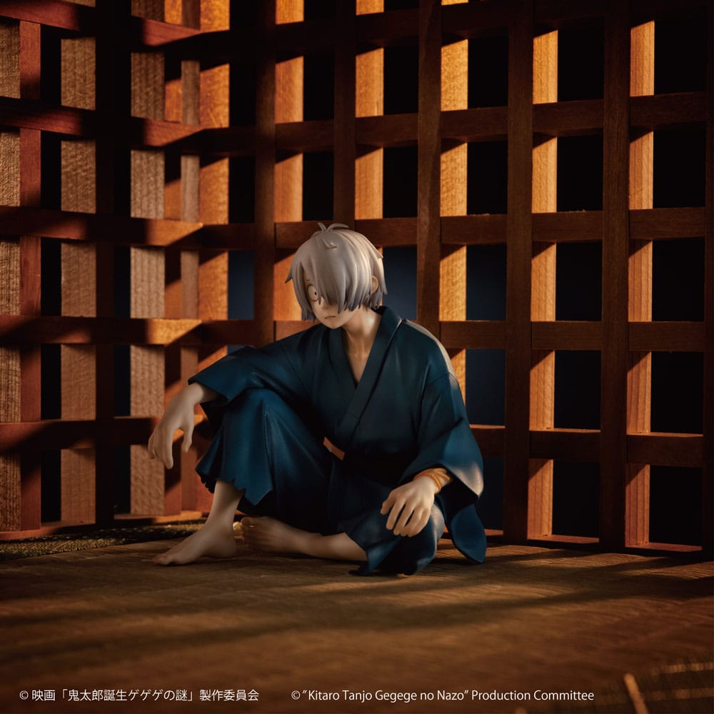 Birth of Kitaro: The Mystery of GeGeGe G.E.M. PVC Statue Kitaro´s Dad Palm Size 9 cm Image 9