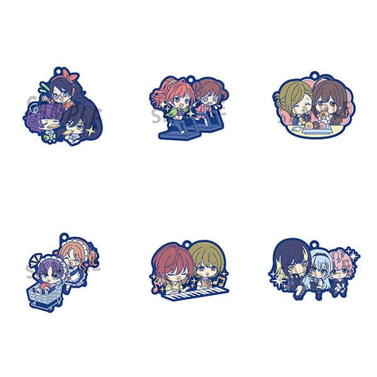 The Idolmaster Shiny Colors Gummi-Anhänger Vol. 2 6 cm Sortiment Buddy Collection (6) Image 1