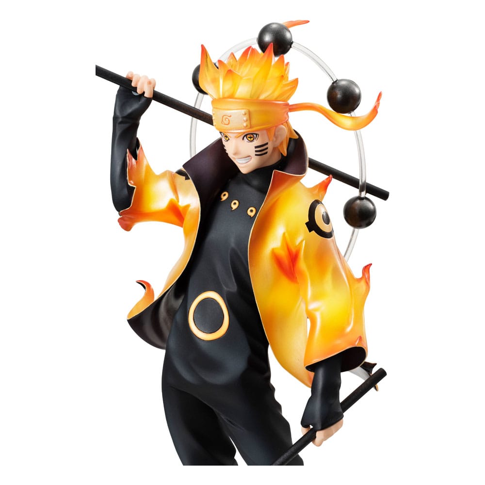 Naruto Shippuden G.E.M. Serie PVC Statue Naruto Uzumaki Six Paths Sage Mode 15th Anniversary Ver. 22 cm Image 4