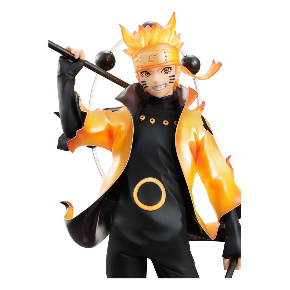 Naruto Shippuden G.E.M. Serie PVC Statue Naruto Uzumaki Six Paths Sage Mode 15th Anniversary Ver. 22 cm Image 5