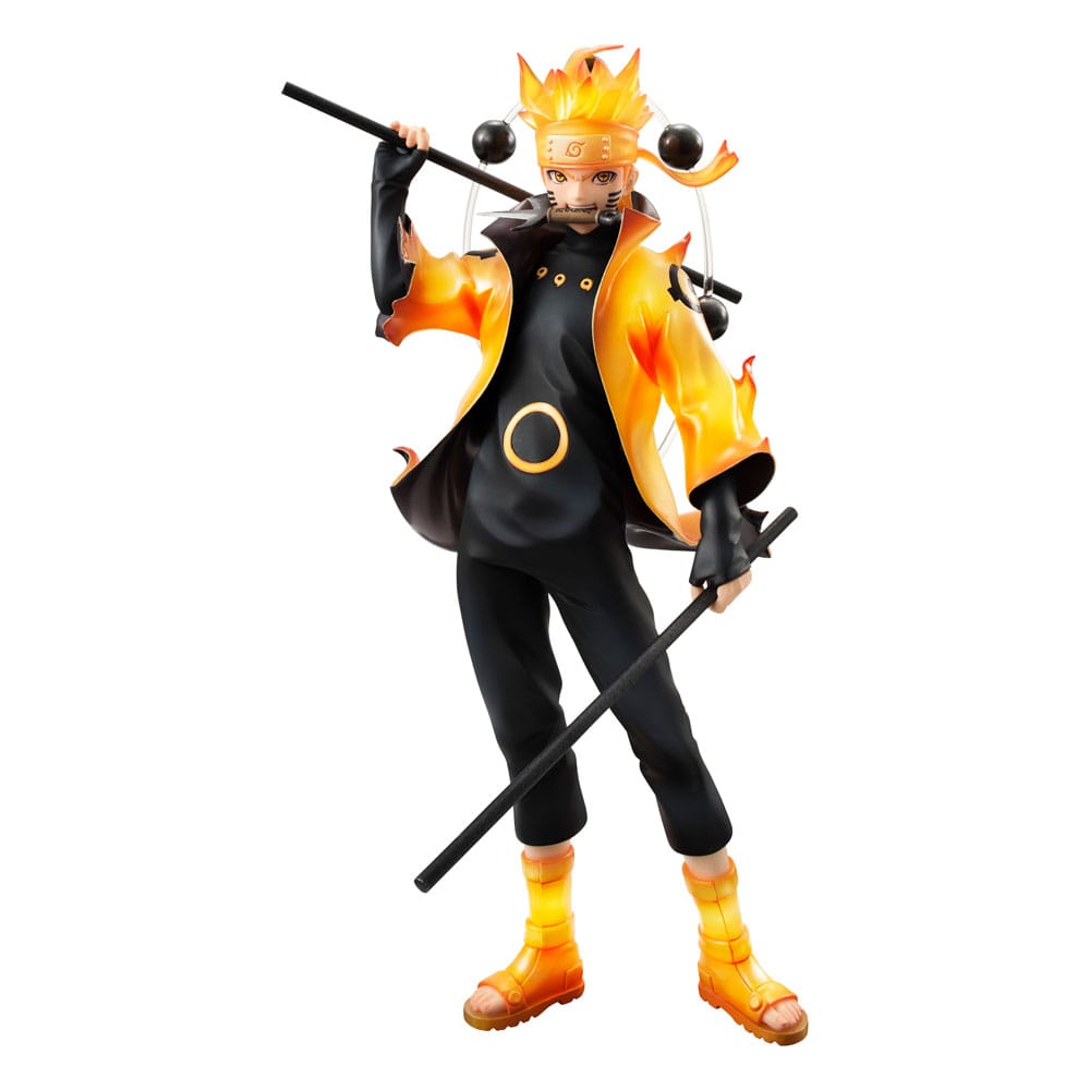 Naruto Shippuden G.E.M. Serie PVC Statue Naruto Uzumaki Six Paths Sage Mode 15th Anniversary Ver. 22 cm Image 6