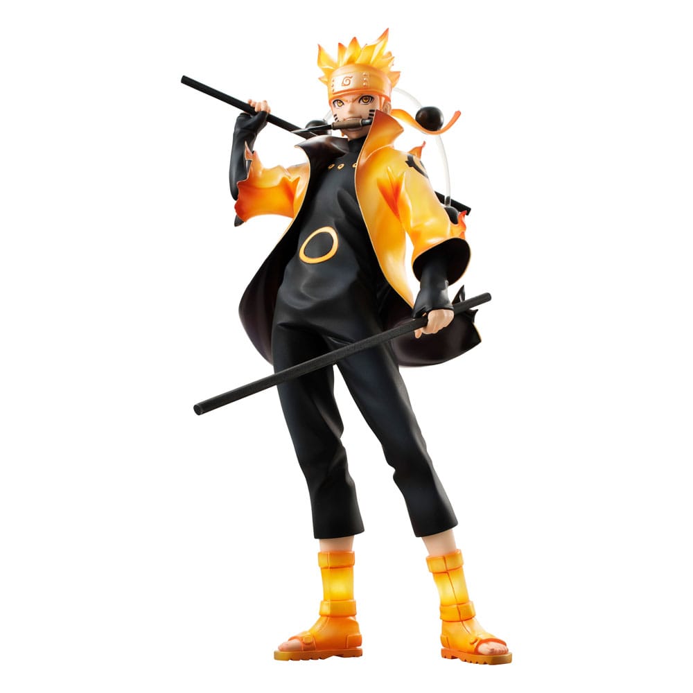 Naruto Shippuden G.E.M. Serie PVC Statue Naruto Uzumaki Six Paths Sage Mode 15th Anniversary Ver. 22 cm Image 7