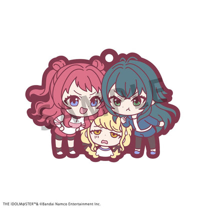 Idolmaster Rubber Mascot Buddycolle Gummi-Anhänger Gakuen 7 cm Sortiment (6) Image 2