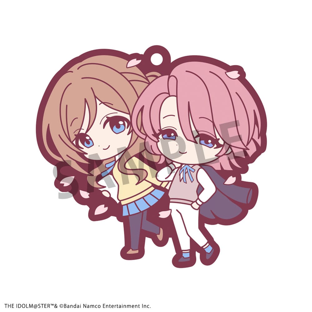 Idolmaster Rubber Mascot Buddycolle Gummi-Anhänger Gakuen 7 cm Sortiment (6) Image 6