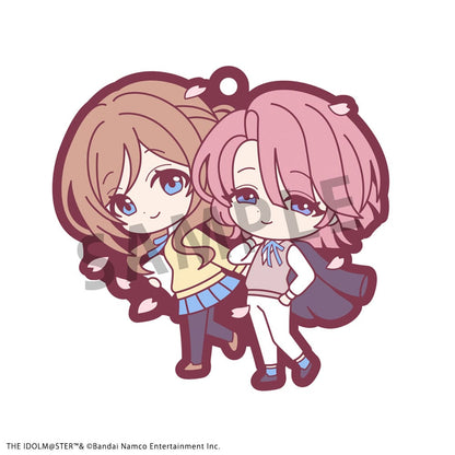 Idolmaster Rubber Mascot Buddycolle Gummi-Anhänger Gakuen 7 cm Sortiment (6) Image 6