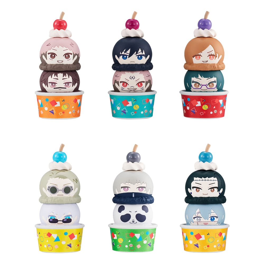 Jujutsu Kaisen Tsumichen Stack up & Change Sammelfiguren 6er-Pack 8 cm (with gift) Image 1