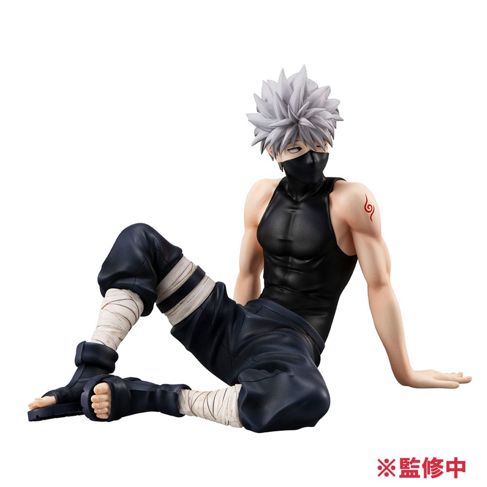 Naruto Shippuden G.E.M. Serie PVC Statue Kakashi-Sensei Palm Size 9 cm Image 4