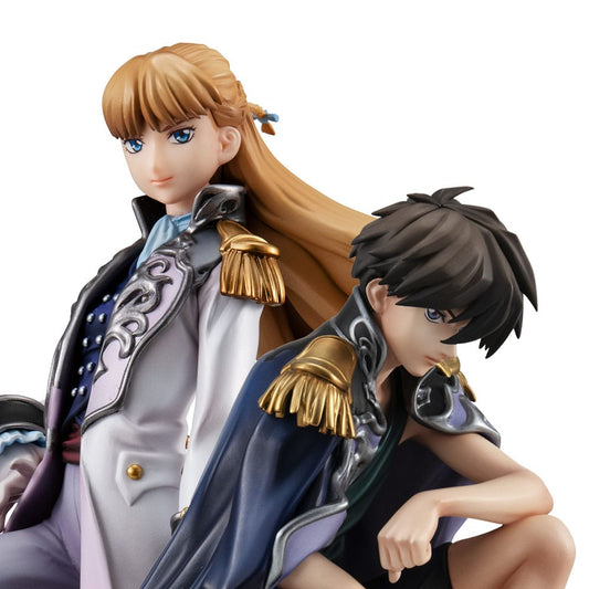 Mobile Suit Gundam Wing Alpha x Omega PVC Statue 1/8 Heero Yuy & Relena Peacecraft Set 30th Anniversary Repaint Ver. 14 cm Image 2
