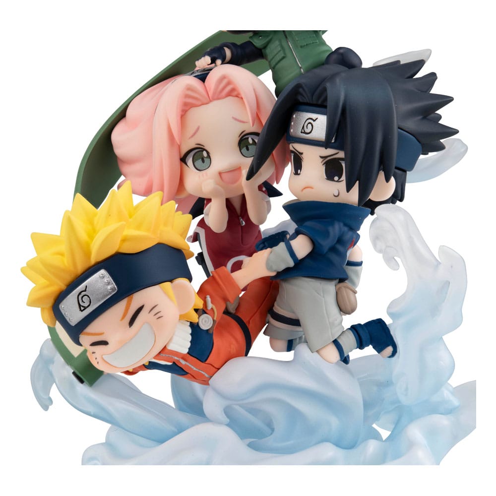 Naruto Shippuden FigUnity PVC Mini-Statue Gather here, Team 7 13 cm Image 3