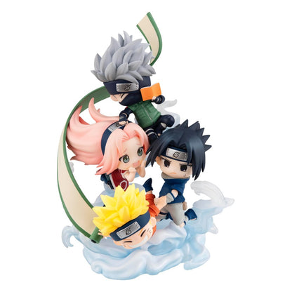 Naruto Shippuden FigUnity PVC Mini-Statue Gather here, Team 7 13 cm Image 4