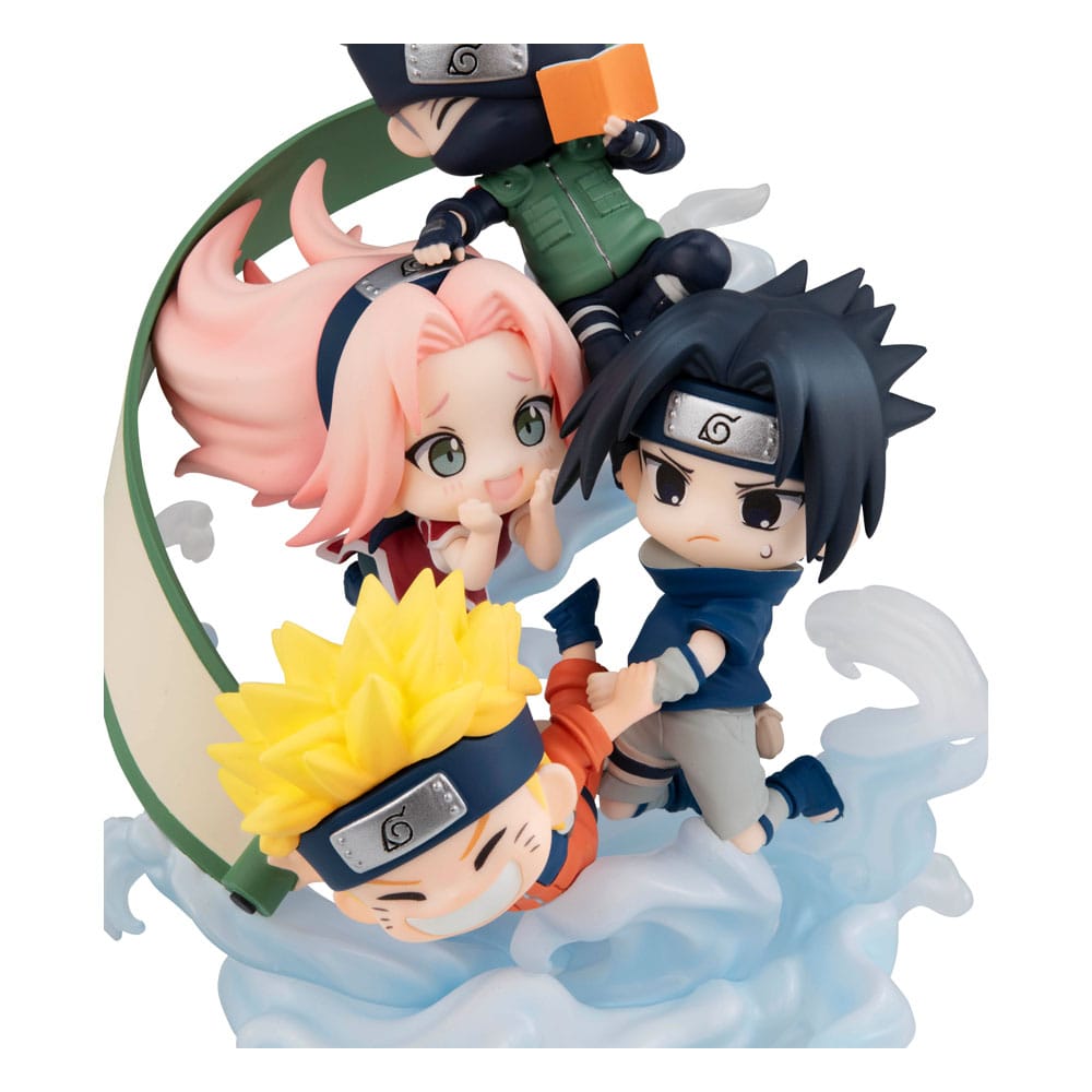 Naruto Shippuden FigUnity PVC Mini-Statue Gather here, Team 7 13 cm Image 5
