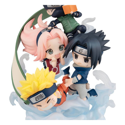 Naruto Shippuden FigUnity PVC Mini-Statue Gather here, Team 7 13 cm Image 6