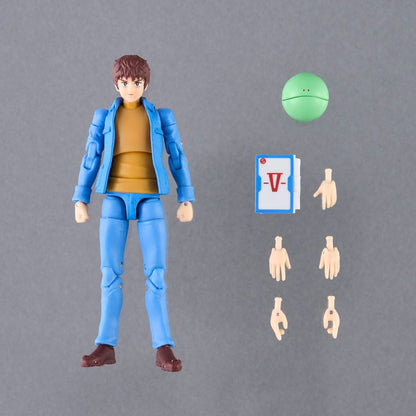 Mobile Suit Gundam G.M.G. Collection 01 Actionfigur Earth Federation Amuro Ray 10 cm Image 2