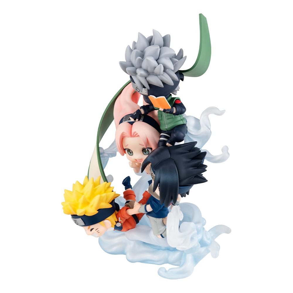 Naruto Shippuden FigUnity PVC Mini-Statue Gather here, Team 7 13 cm (with gift) Image 6