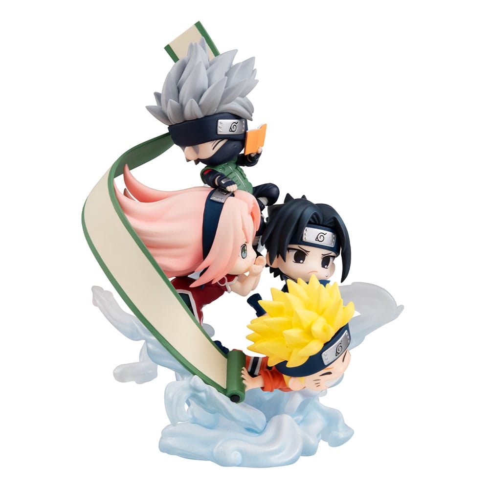 Naruto Shippuden FigUnity PVC Mini-Statue Gather here, Team 7 13 cm (with gift) Image 7