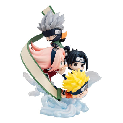 Naruto Shippuden FigUnity PVC Mini-Statue Gather here, Team 7 13 cm (with gift) Image 7