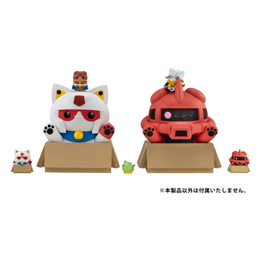 Mobile Suit Gundam Mega Cat Project Nyanto! The Big Nyandam Series Sammelfigur Char's Zaku 14 cm Image 2