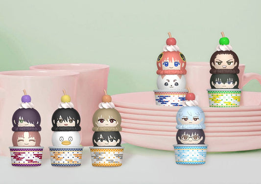 Gintama Tsumichen Stack up & Change Sammelfiguren 8 cm Sortiment (6) Image 1