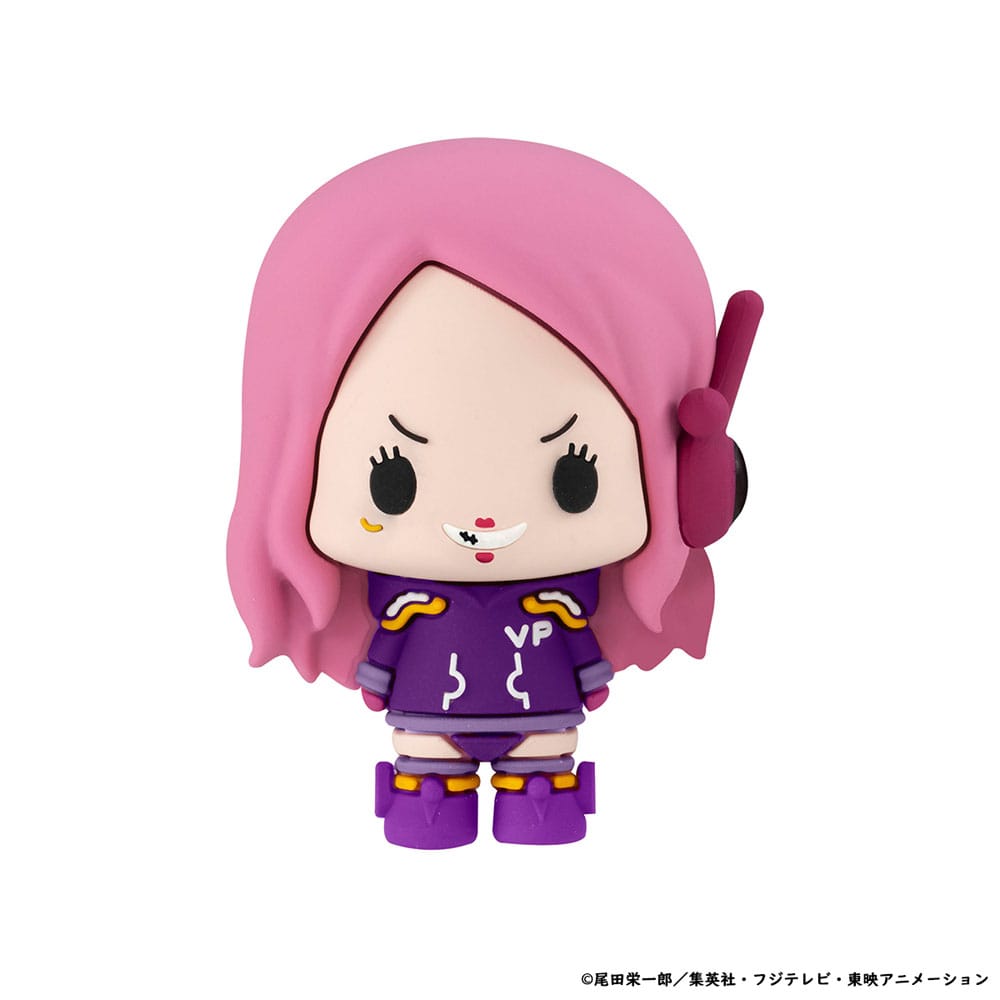 One Piece Chokorin Mascot Series Sammelfiguren 6er-Pack Egghead Ver. 5 cm Image 5