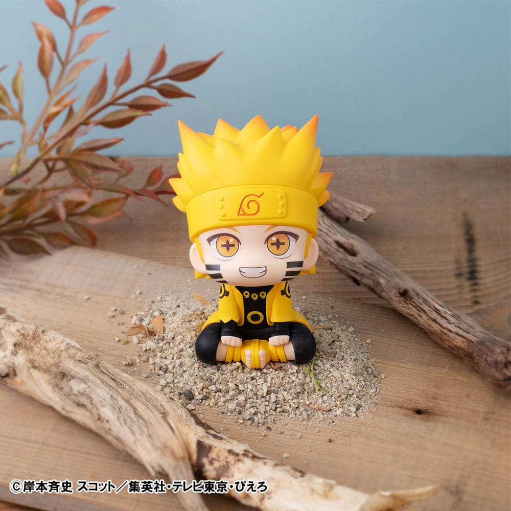 Naruto Shippuden Look Up PVC Statue Naruto Uzumaki Six Paths Sage Mode 11 cm Image 6