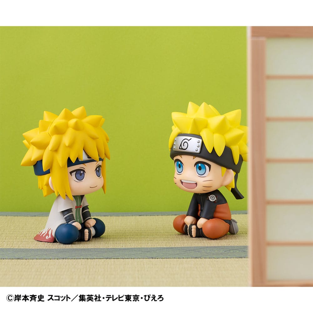 Naruto Shippuden Look Up PVC Statue Naruto Uzumaki Six Paths Sage Mode & Minato Namikaze 11 cm (with gift) Image 8