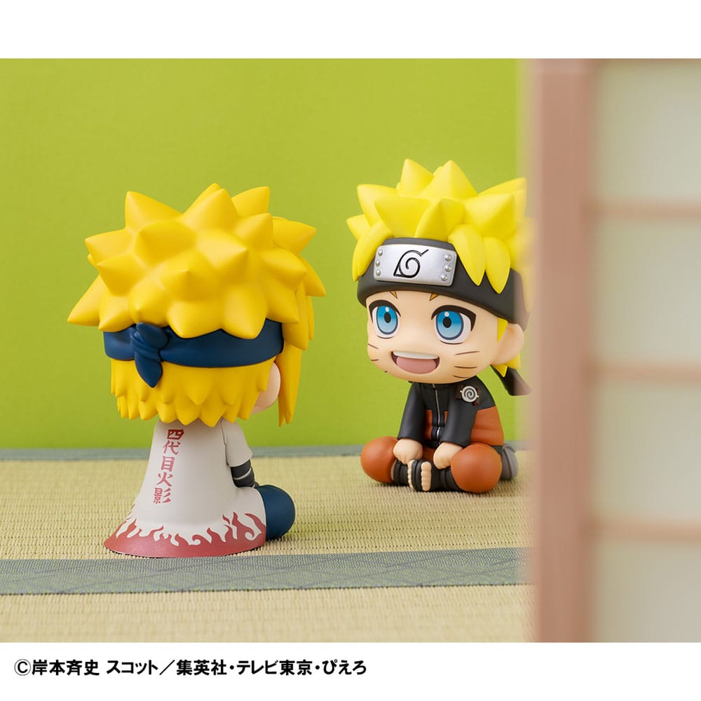 Naruto Shippuden Look Up PVC Statue Naruto Uzumaki Six Paths Sage Mode & Minato Namikaze 11 cm (with gift) Image 9