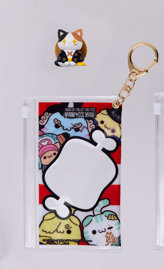One Piece Mega Cat Project Nyan Piece Nyan! Sammelfigur mit Tasche Luffy 2025 Limited Edition 7 cm Image 1