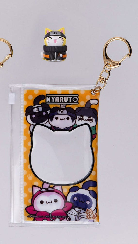 Naruto Shippuden Mega Cat Project Nyaruto Series Sammelfigur mit Tasche Naruto 2025 Limited Edition 7 cm Image 1