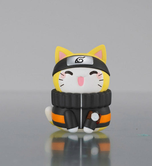Naruto Shippuden Mega Cat Project Nyaruto Series Sammelfigur mit Tasche Naruto 2025 Limited Edition 7 cm Image 2