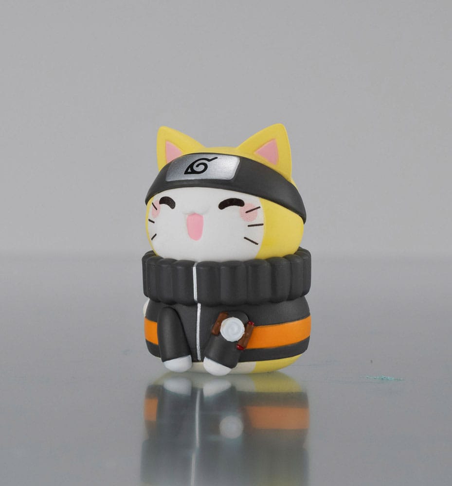 Naruto Shippuden Mega Cat Project Nyaruto Series Sammelfigur mit Tasche Naruto 2025 Limited Edition 7 cm Image 3
