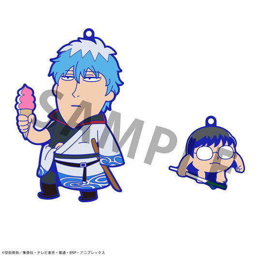 Gintama x Okawabukubu Rubber Mascot Buddycolle Gummi-Anhänger Gintama Oshanti 7 cm Sortiment (8) Image 2