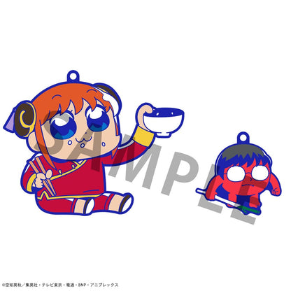 Gintama x Okawabukubu Rubber Mascot Buddycolle Gummi-Anhänger Gintama Oshanti 7 cm Sortiment (8) Image 3