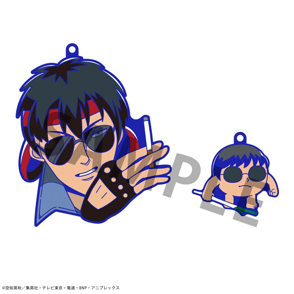 Gintama x Okawabukubu Rubber Mascot Buddycolle Gummi-Anhänger Gintama Oshanti 7 cm Sortiment (8) Image 4