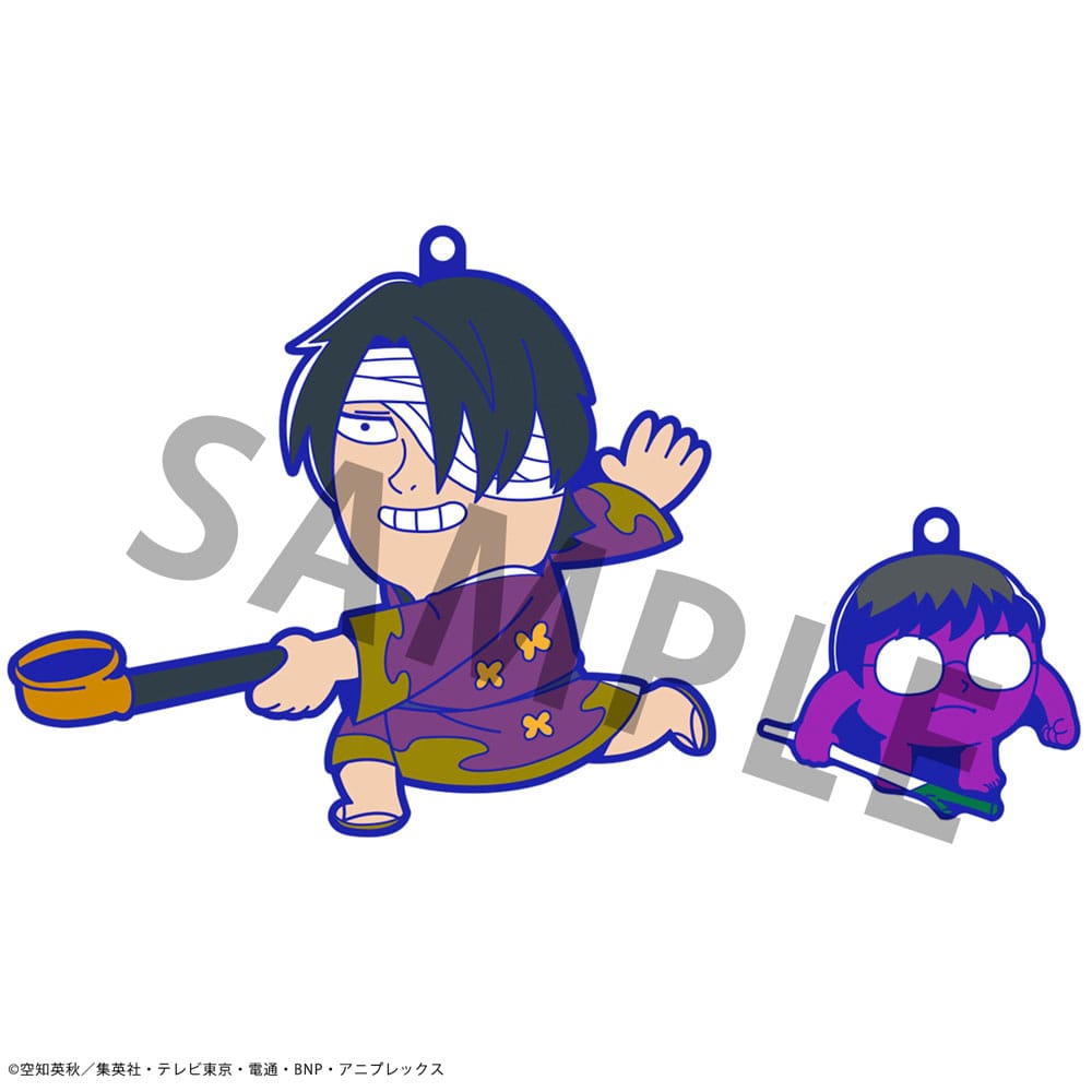 Gintama x Okawabukubu Rubber Mascot Buddycolle Gummi-Anhänger Gintama Oshanti 7 cm Sortiment (8) Image 6