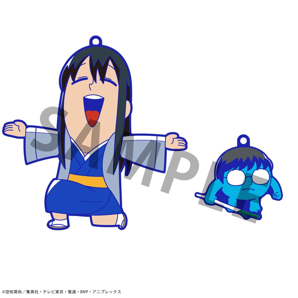 Gintama x Okawabukubu Rubber Mascot Buddycolle Gummi-Anhänger Gintama Oshanti 7 cm Sortiment (8) Image 8