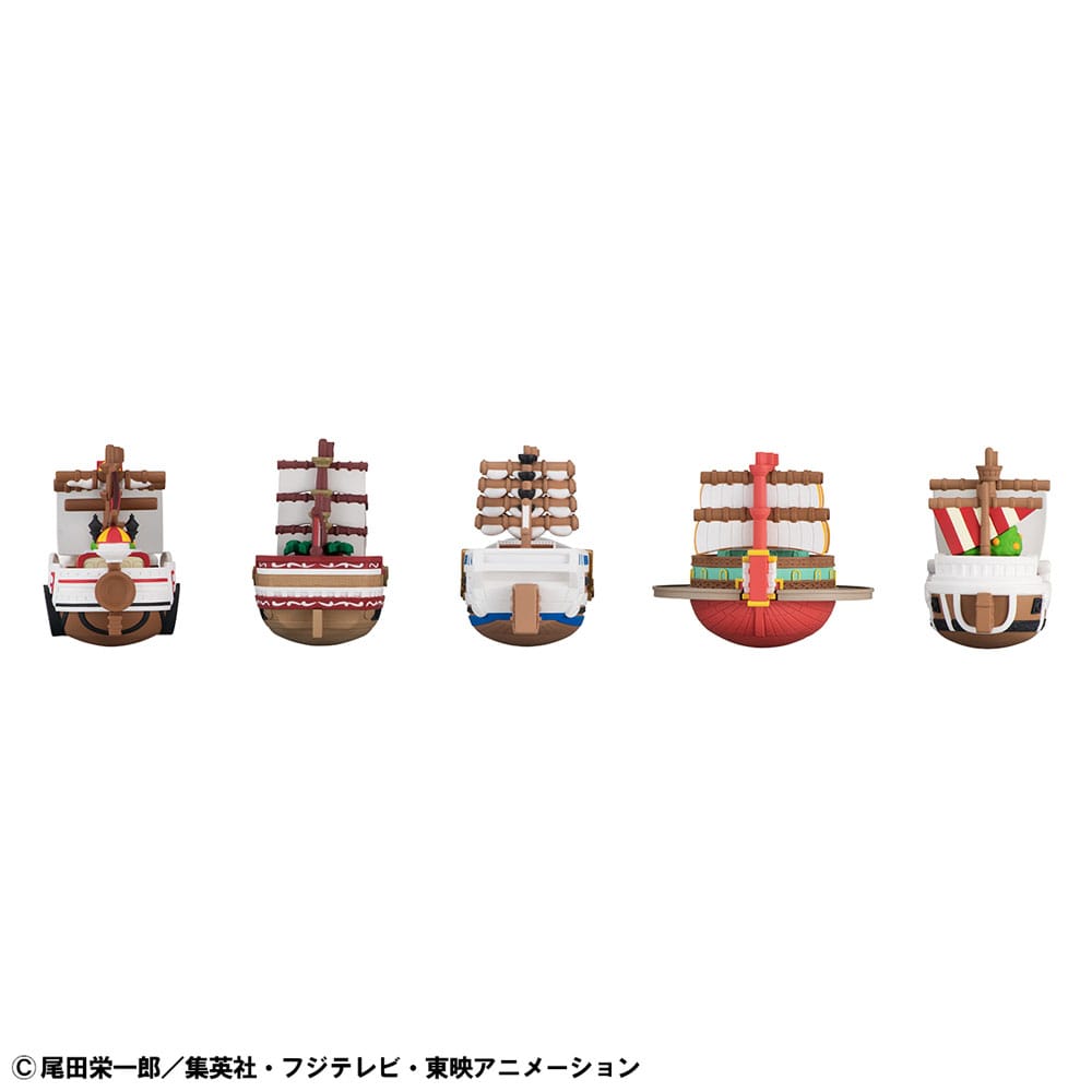 One Piece Yuracolle Series Sammelfiguren 5er-Pack Grand Line 6 cm Image 3
