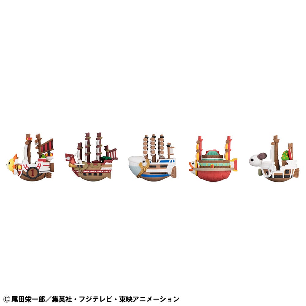 One Piece Yuracolle Series Sammelfiguren 5er-Pack Grand Line 6 cm Image 13