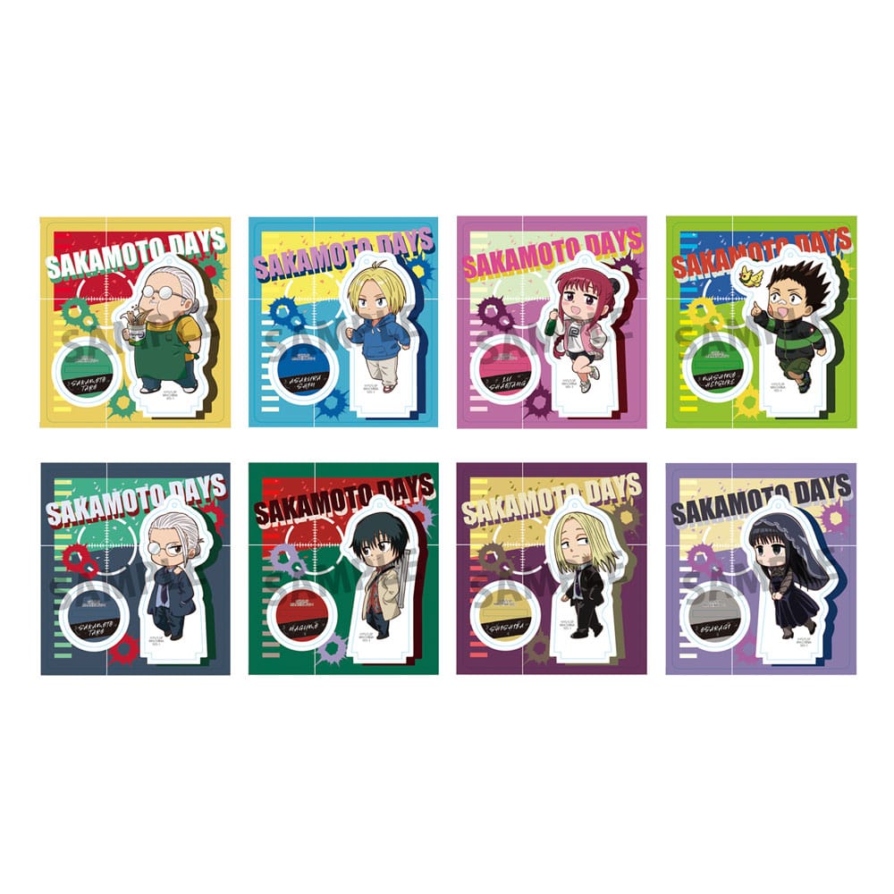 Sakamoto Days TokoToko Acryl Figuren Display 9 cm (8) Image 1