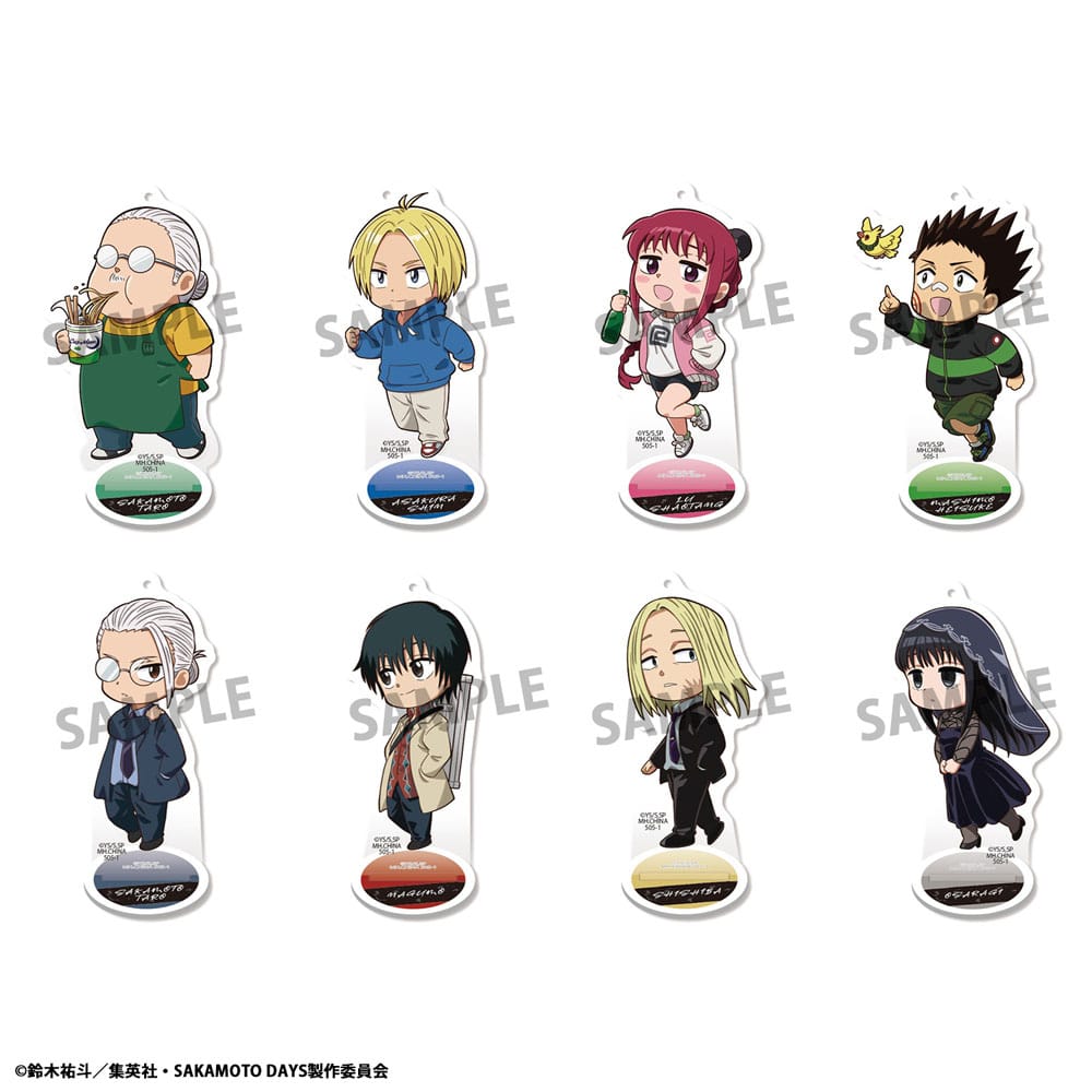 Sakamoto Days TokoToko Acryl Figuren Display 9 cm (8) Image 18