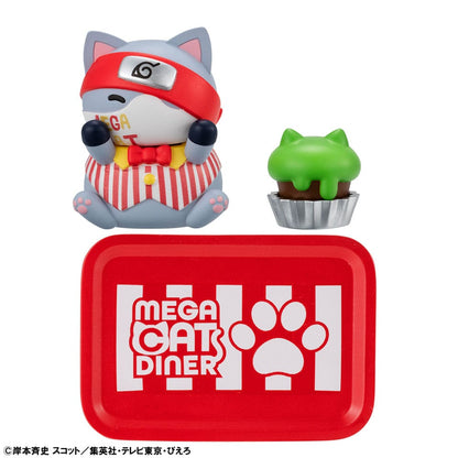Naruto Shippuden Mega Cat Project Nyaruto! Sammelfiguren Mega Cat Diner 3 cm Sortiment (6) Image 5