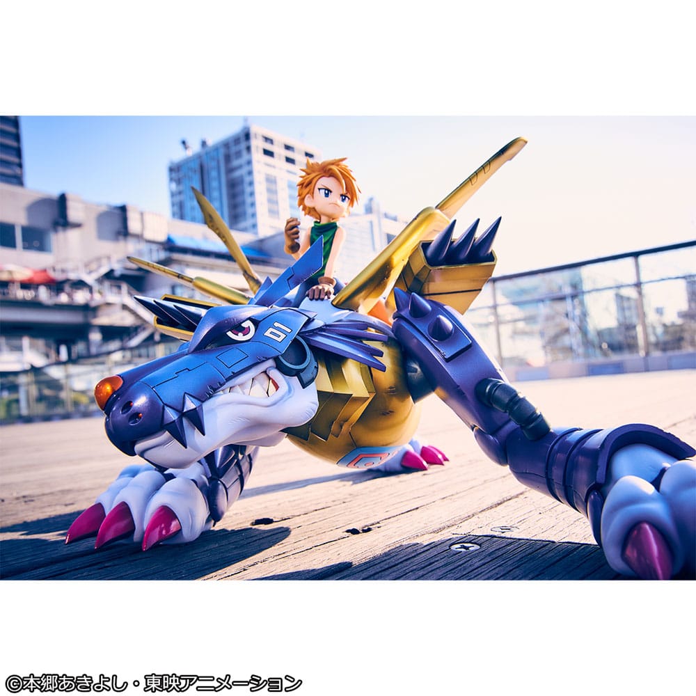 Digimon Adventure Precious G.E.M. Serie PVC Statue Metal Garurumon & Ishida Yamato 30 cm Image 9