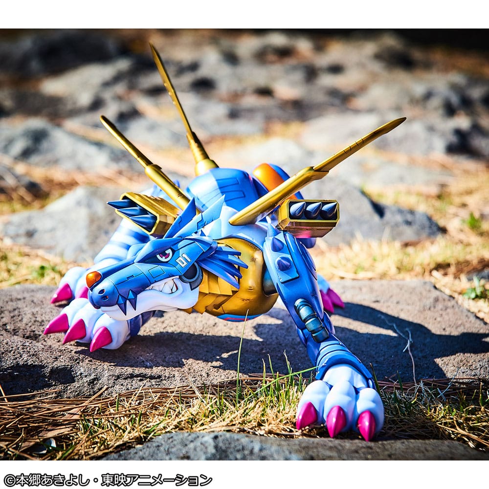 Digimon Adventure Precious G.E.M. Serie PVC Statue Metal Garurumon & Ishida Yamato 30 cm Image 10