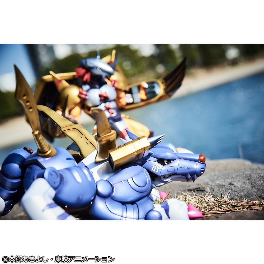 Digimon Adventure Precious G.E.M. Serie PVC Statue Metal Garurumon & Ishida Yamato 30 cm Image 11