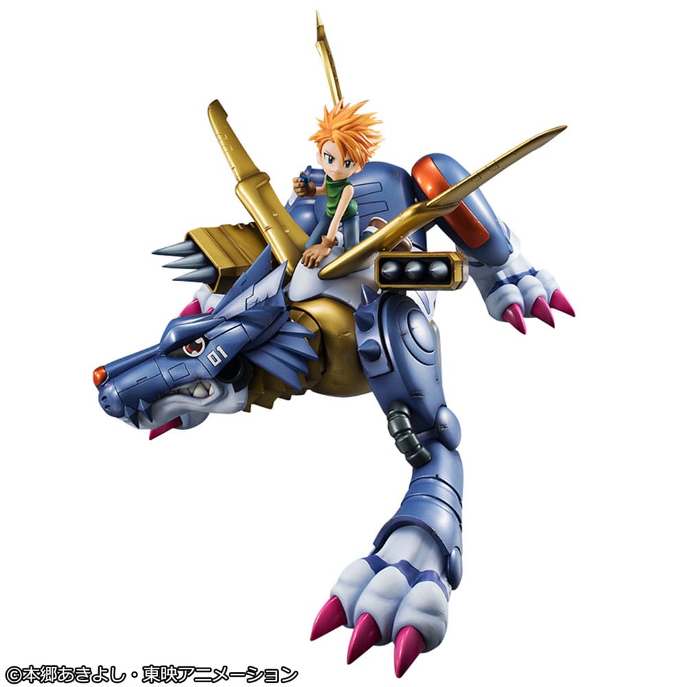 Digimon Adventure Precious G.E.M. Serie PVC Statue Metal Garurumon & Ishida Yamato 30 cm Image 13
