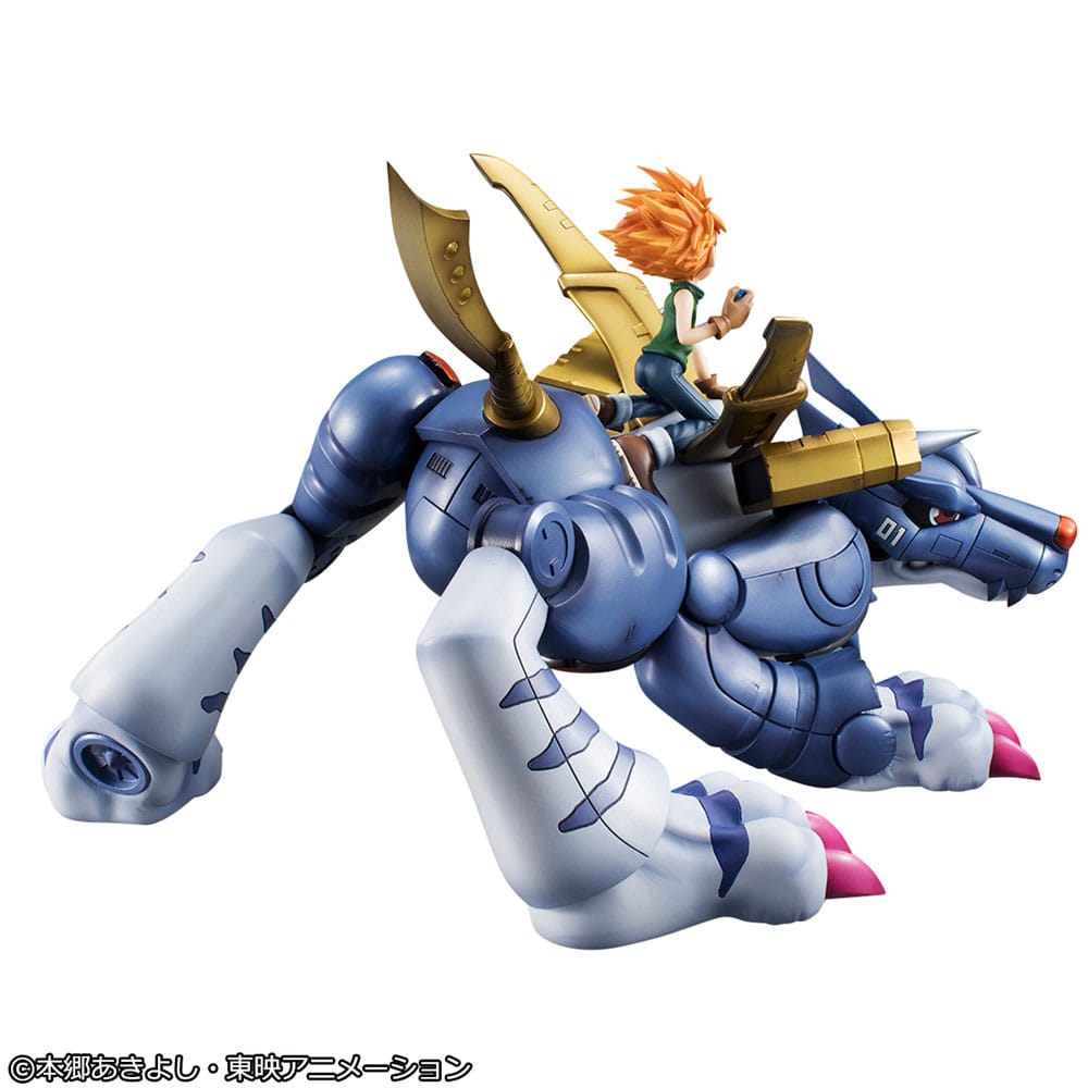 Digimon Adventure Precious G.E.M. Serie PVC Statue Metal Garurumon & Ishida Yamato 30 cm Image 16
