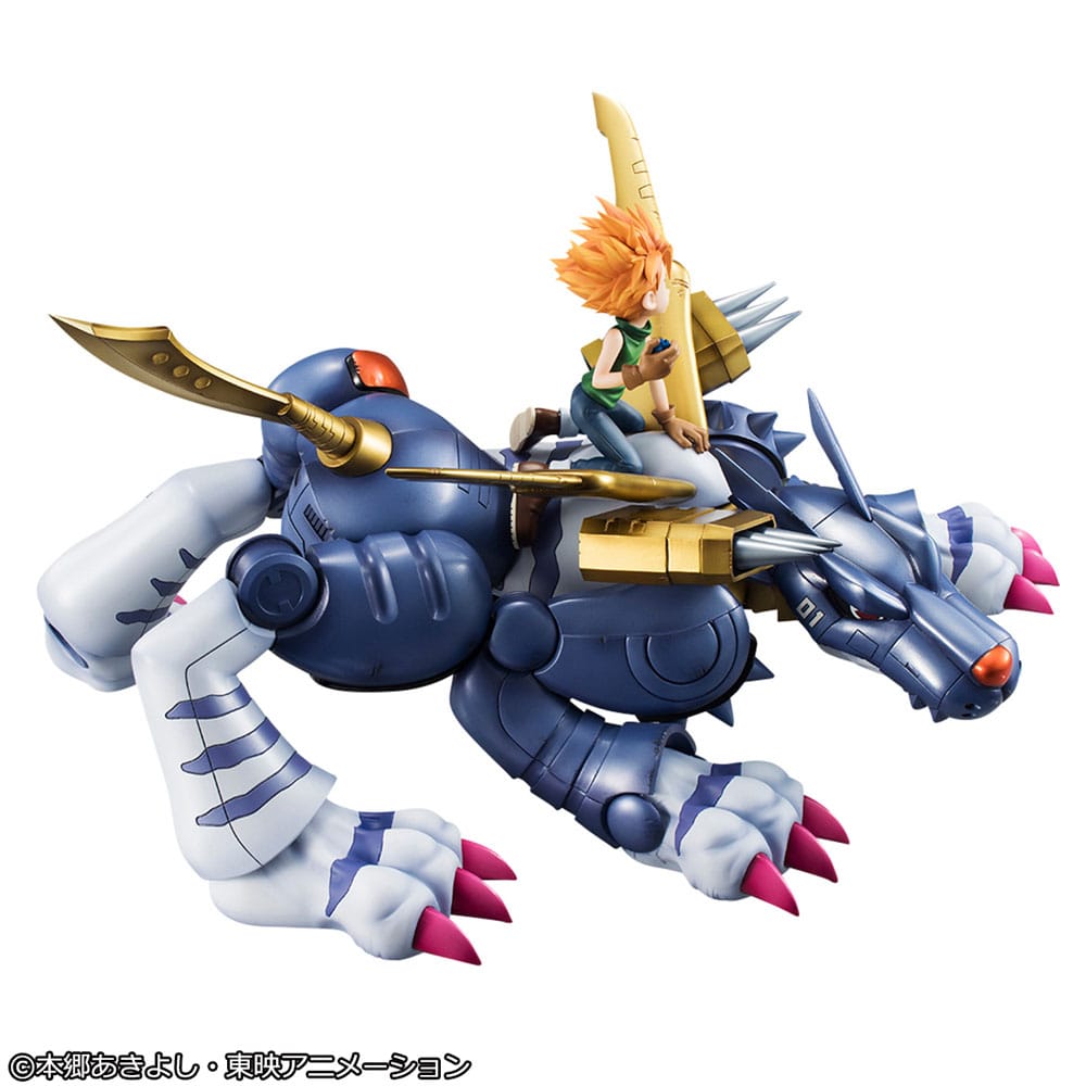 Digimon Adventure Precious G.E.M. Serie PVC Statue Metal Garurumon & Ishida Yamato 30 cm Image 17