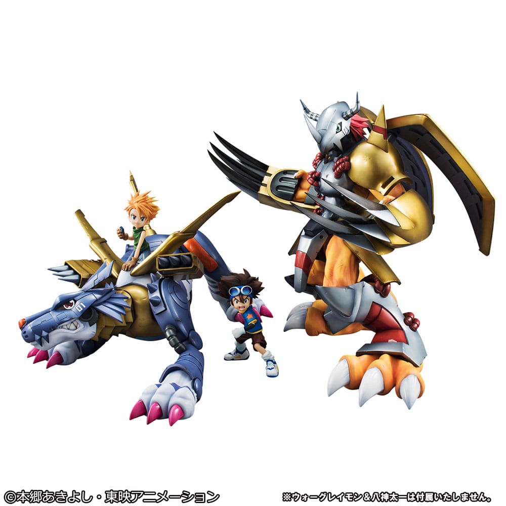 Digimon Adventure Precious G.E.M. Serie PVC Statue Metal Garurumon & Ishida Yamato 30 cm Image 18