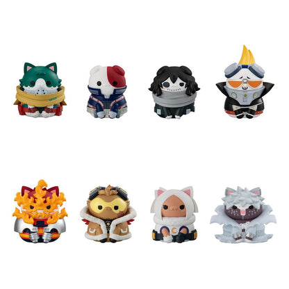 My Hero Academia Mega Cat Project Minifiguren Heroaca Cats No.01 3 cm Blind Box Sortiment (8) (Repeat) Image 1