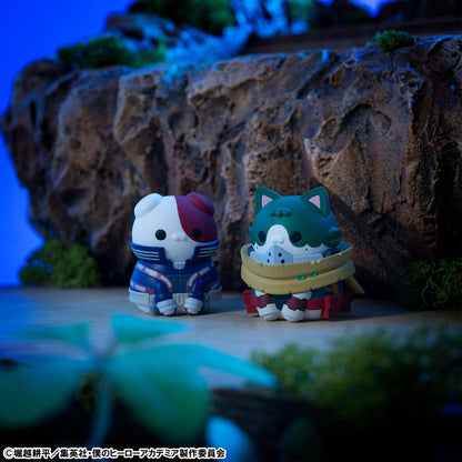 My Hero Academia Mega Cat Project Minifiguren Heroaca Cats No.01 3 cm Blind Box Sortiment (8) (Repeat) Image 12
