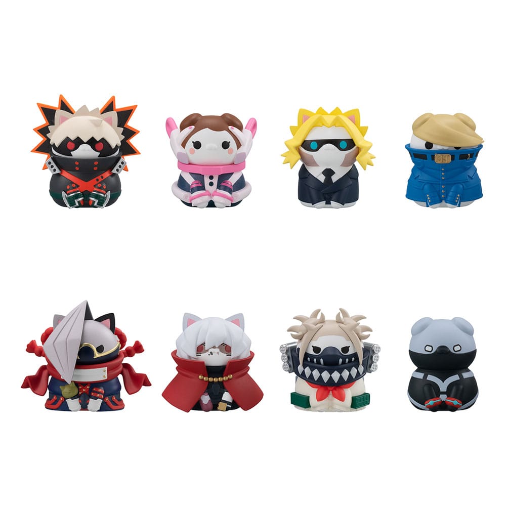 My Hero Academia Mega Cat Project Heroaca Cats No.02 3 cm Sortiment (8) Image 1